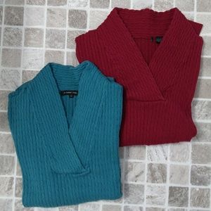Cableknit sweaters